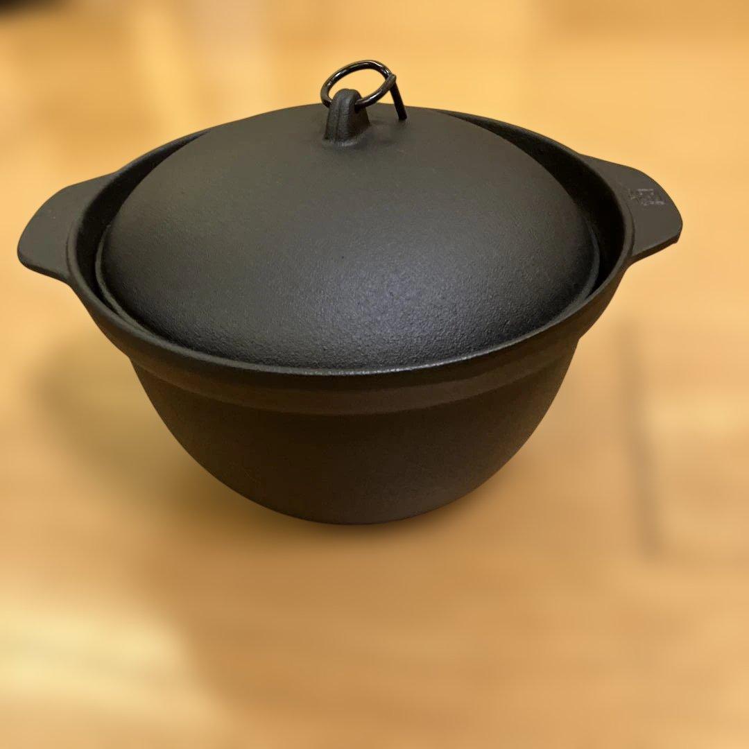 Tosh　栗原はるみ　南部鉄器　ごはん鍋　2合炊き　IH可