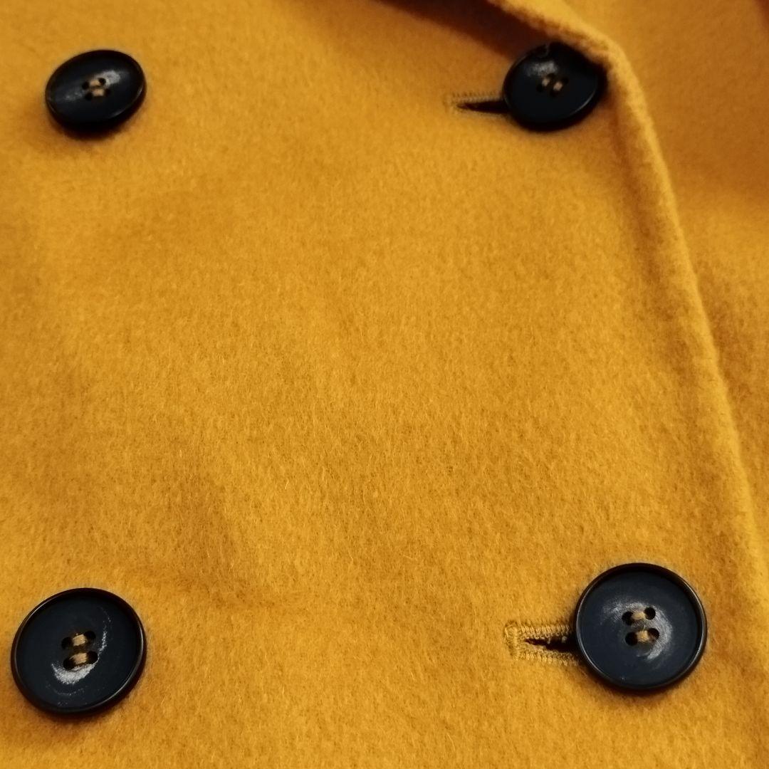 18162✨美品✨マレーラ クチートアマーノ カシミヤ混 リバーコート 42