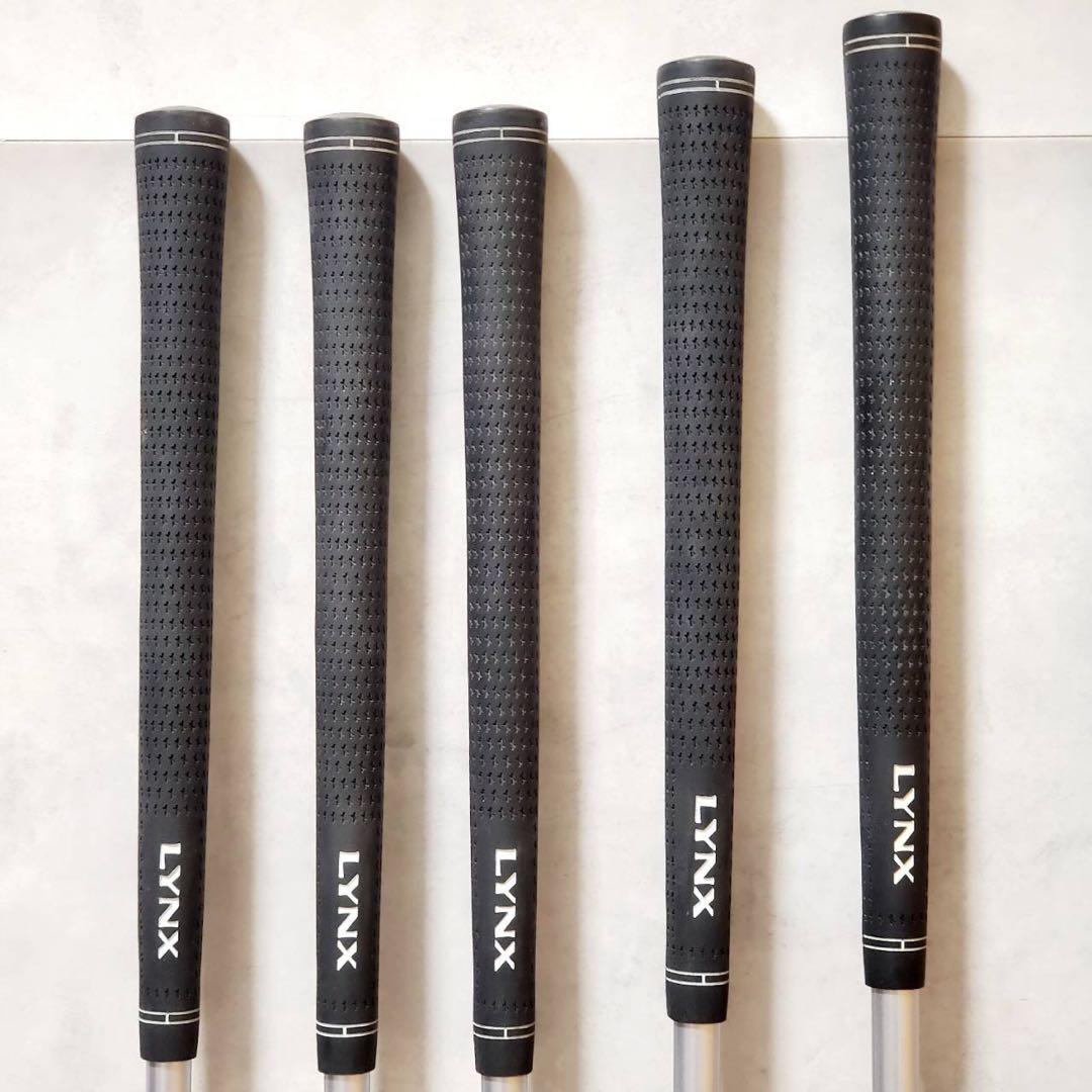 【良品】LYNX SILVER CAT メンズ ゴルフクラブセット 9本 右利き