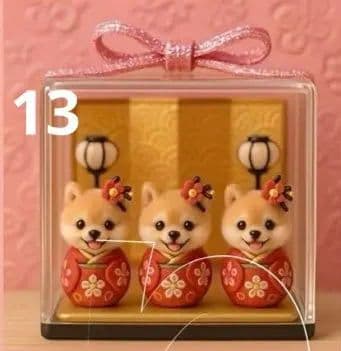 ご確認用　わんこさん柄　ハンカチ　ハンドメイド　12/1 りんご様パネル