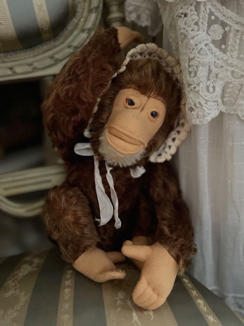 ♡シュタイフ お猿さん♡チンパンジー Jocko ジョコ アンティークシュタイフ