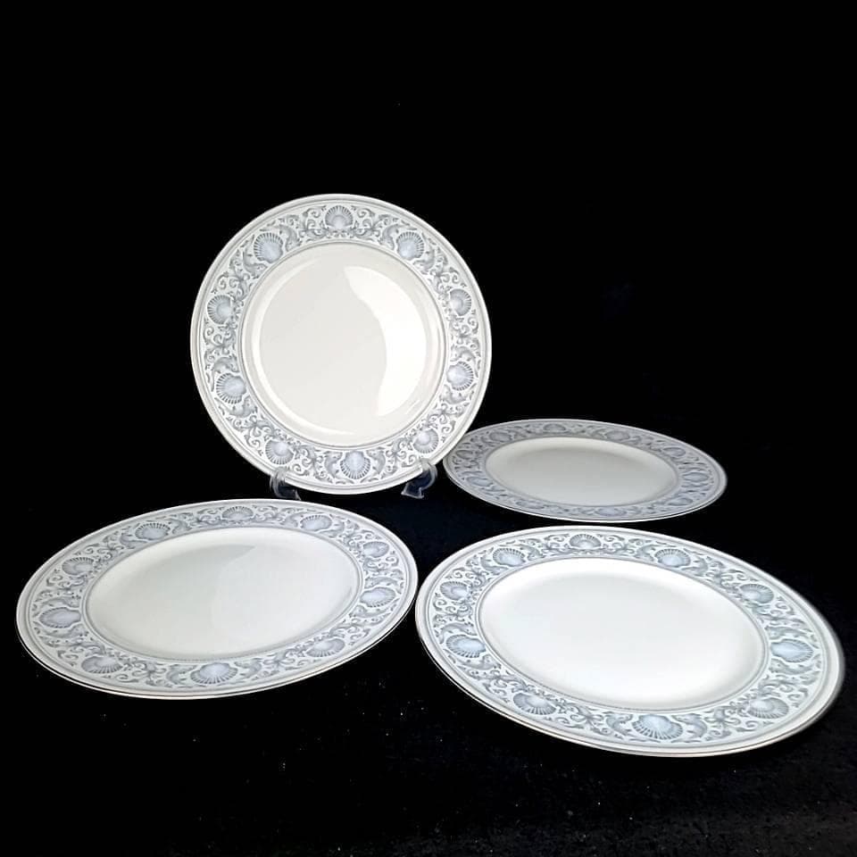 ●美品□ウェッジウッド 7　ドルフィン プレート ディナープレート　4枚 1