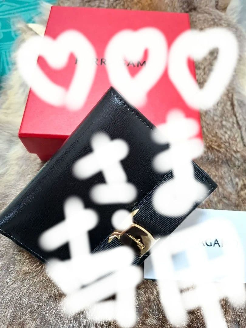 FERRAGAMO フェラガモ　財布 ブラック