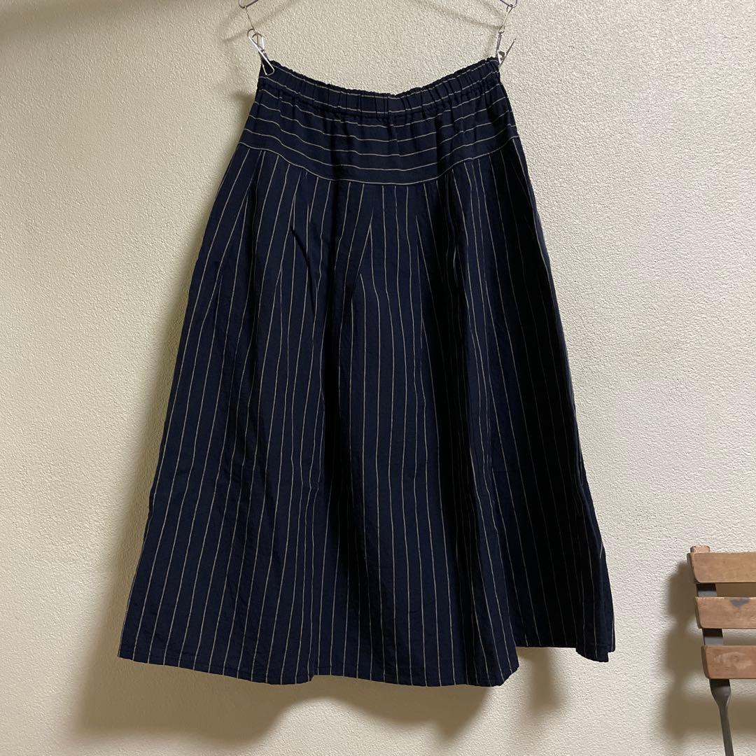 ヤンマ産業　会津木綿スカート