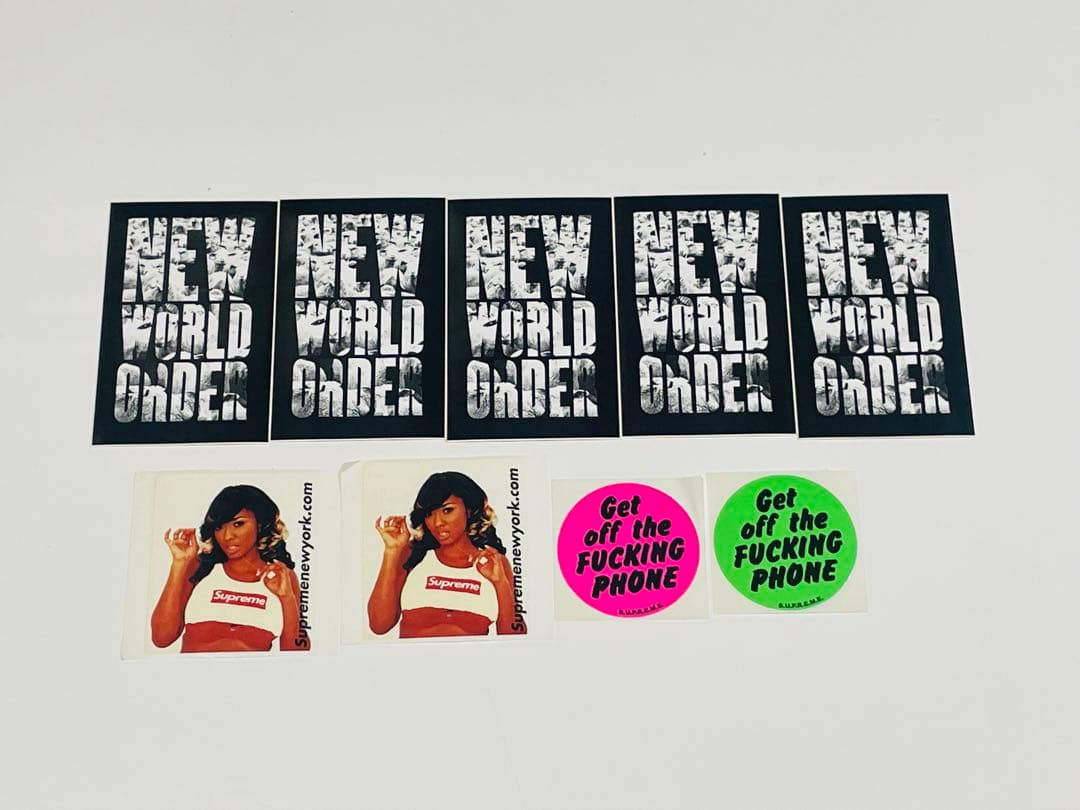 supreme ステッカー ９枚セット