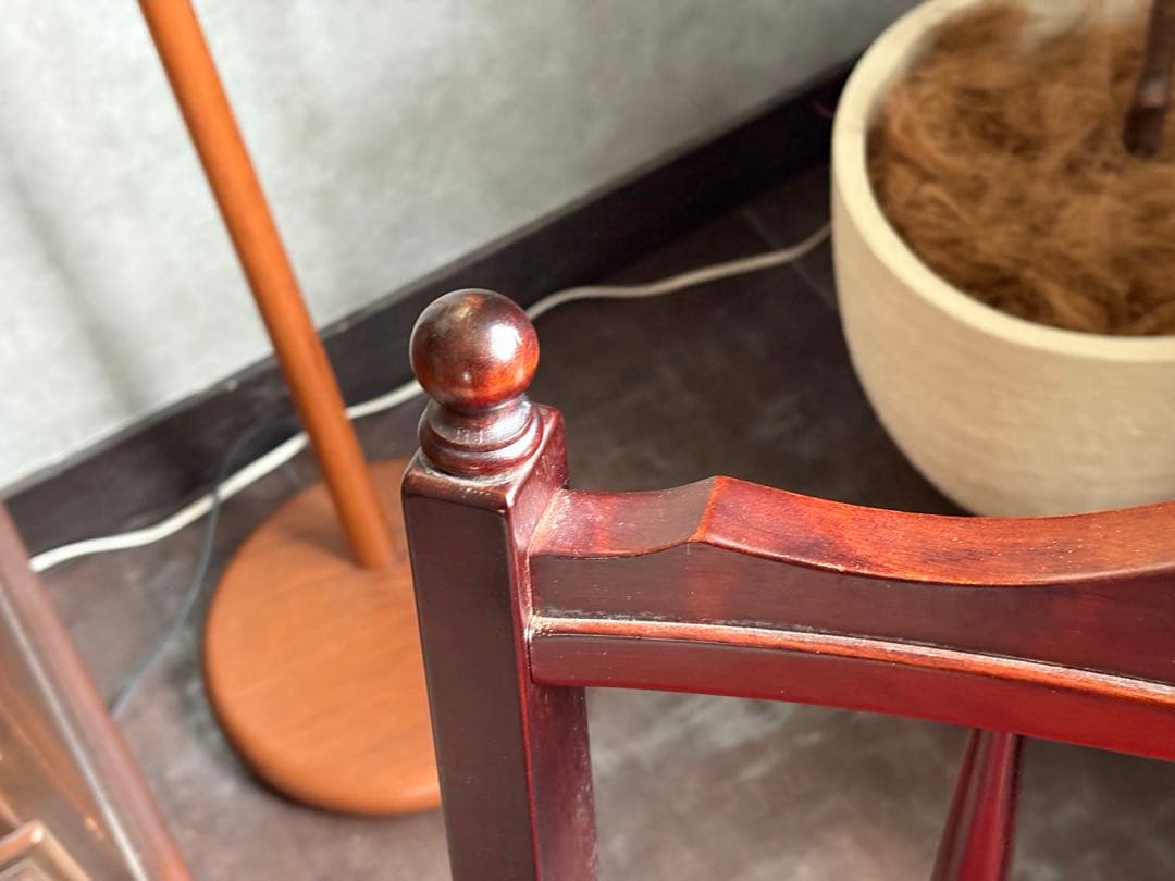 飛騨産業　ヴィンテージチェア　リベット打　レトロ　ダイニングチェア　英国調　IG