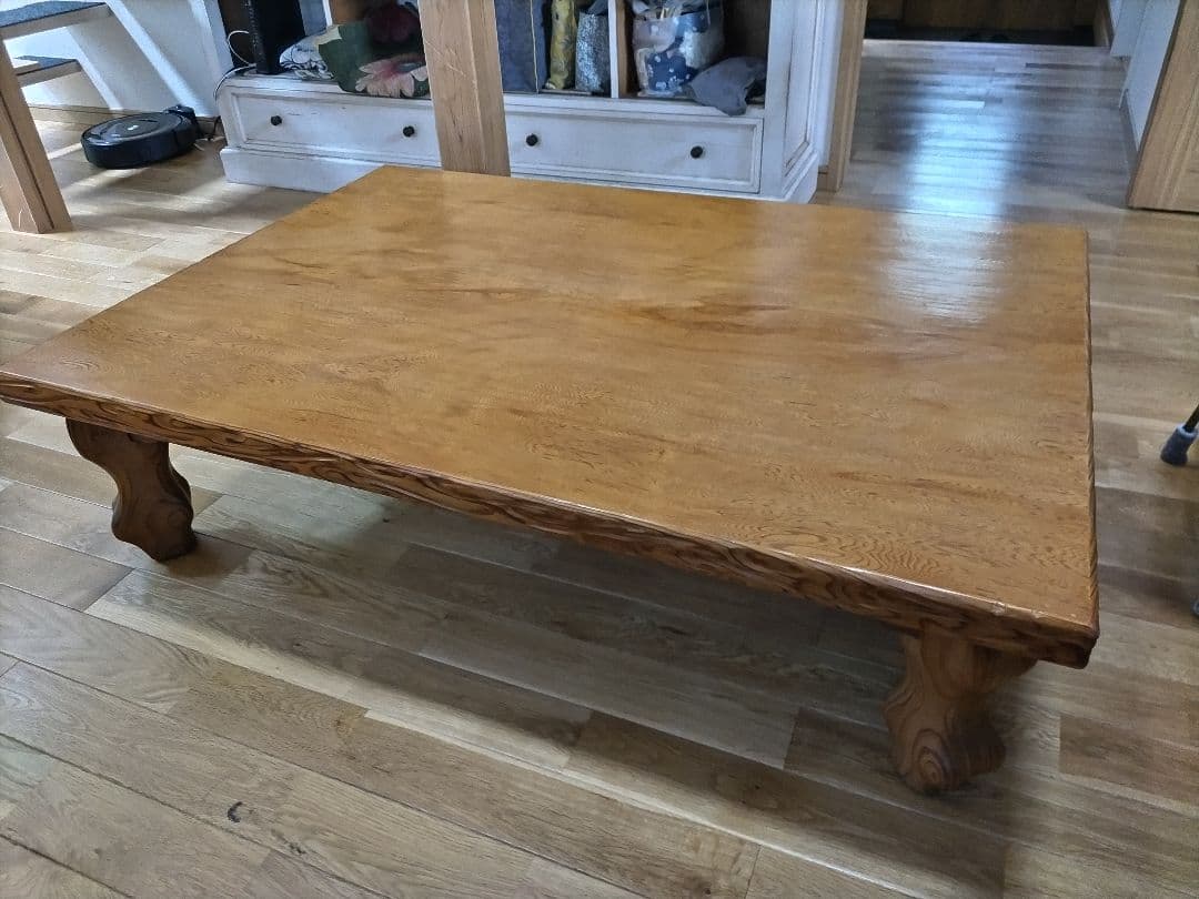 ★？？？★【屋久杉認定シール付】屋久杉　座卓　 テーブル