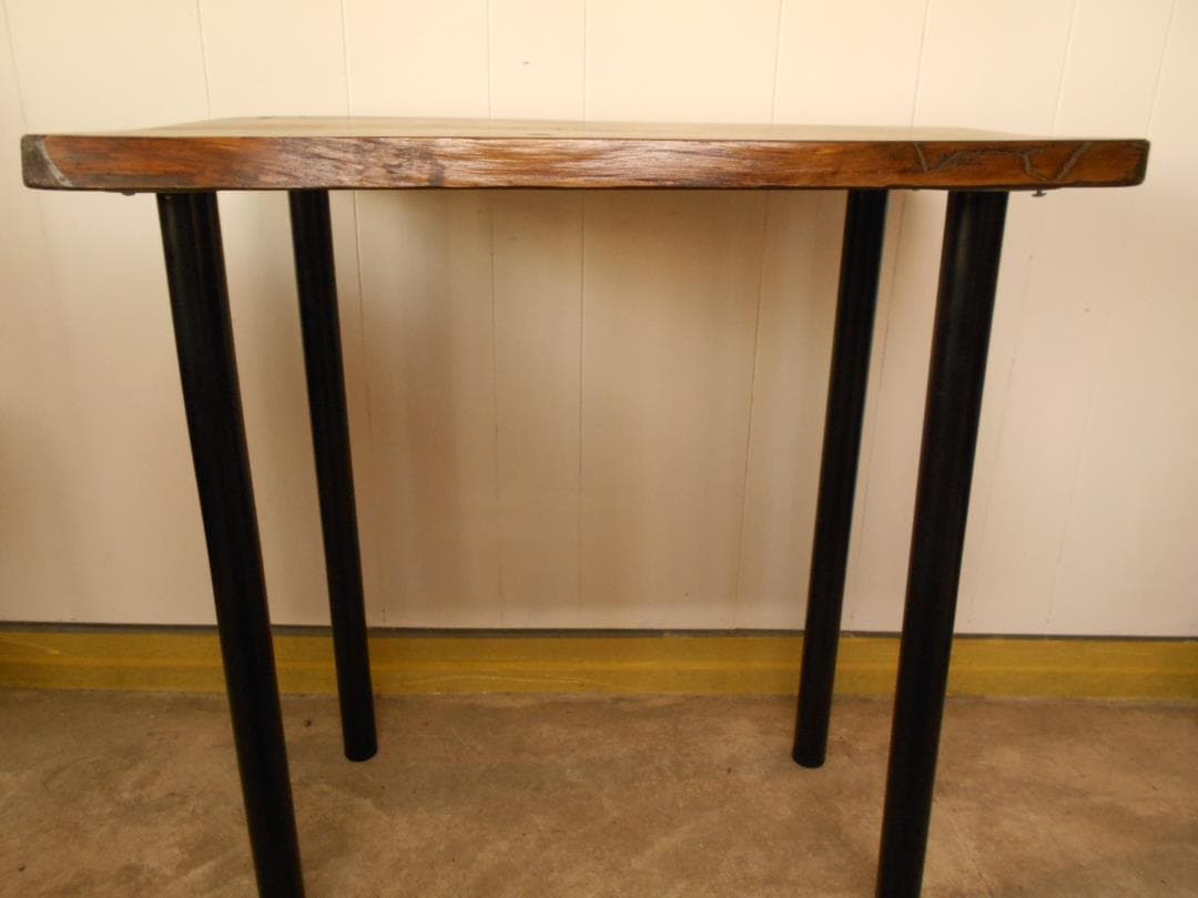 ひのきアイアンテーブルイスセット12-16