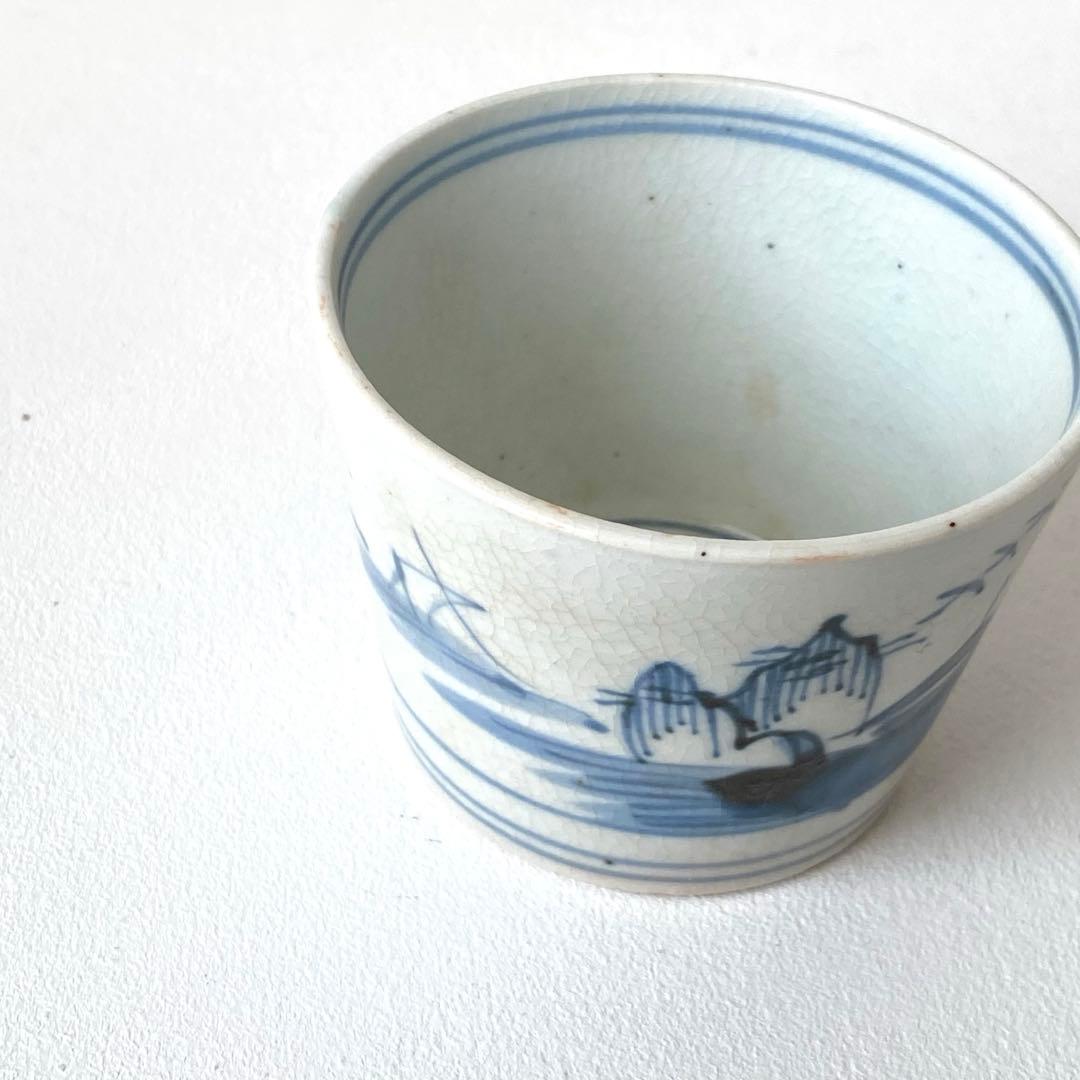 古伊万里　蕎麦猪口　2個セット　古美術　伊万里焼