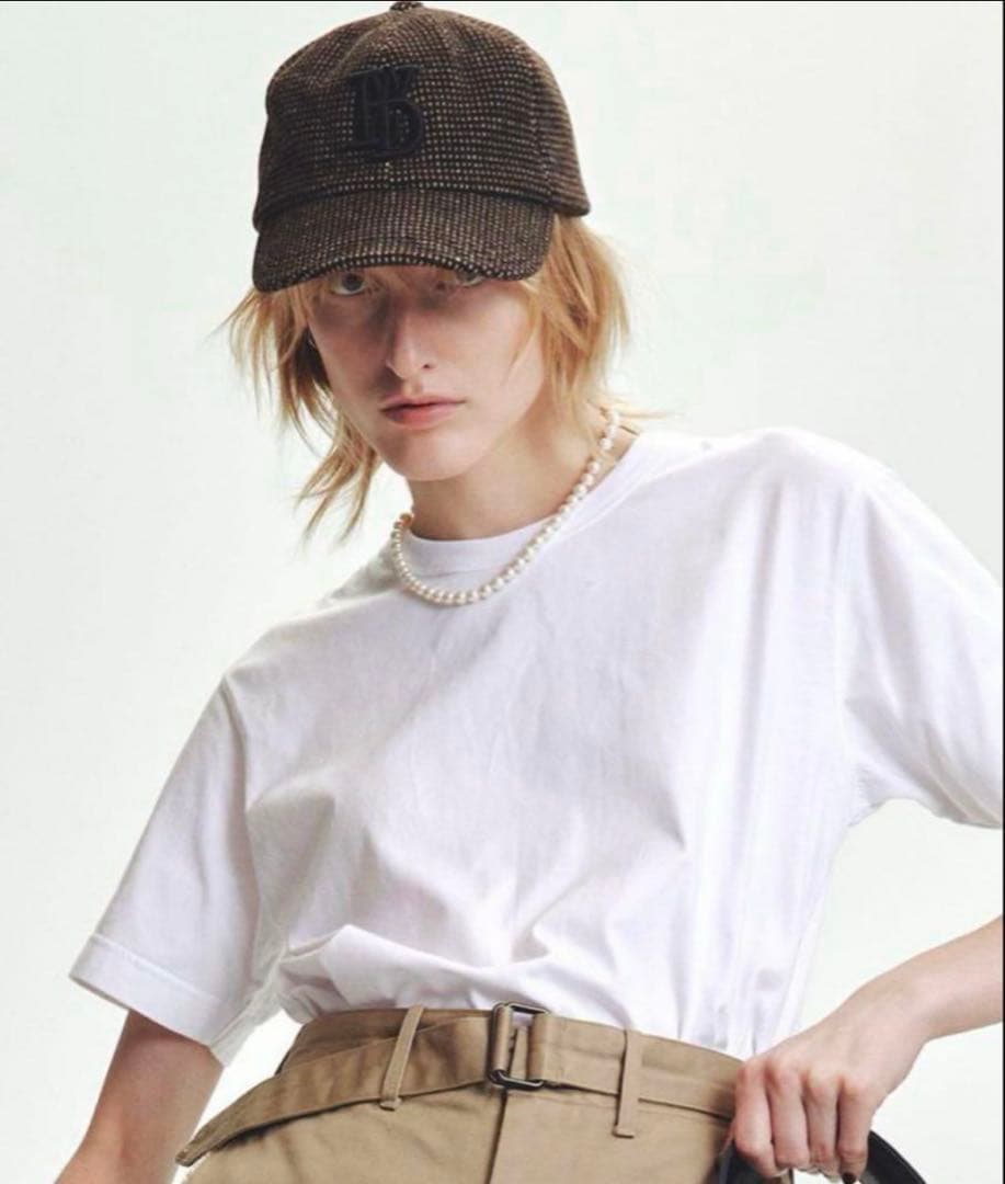 新品未使用2024AW LUDLOW ラドローウールチェックキャップ