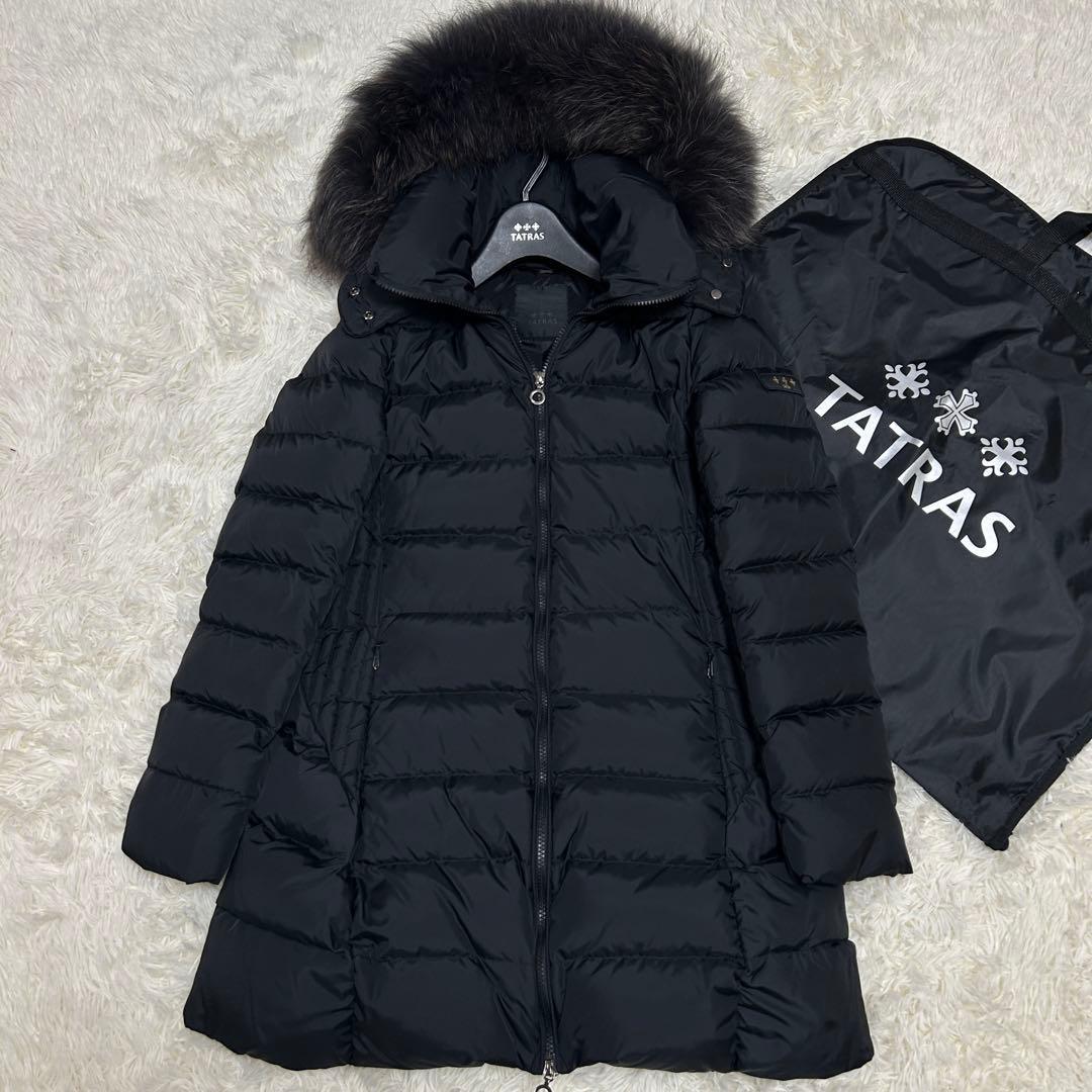 【未使用級】21AW タトラス SARMA ダウンコート ブラック 02 M