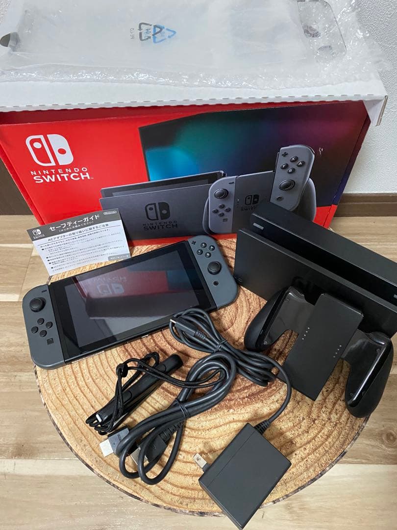 Nintendo Switch ニンテンドースイッチ本体　グレー ⑤