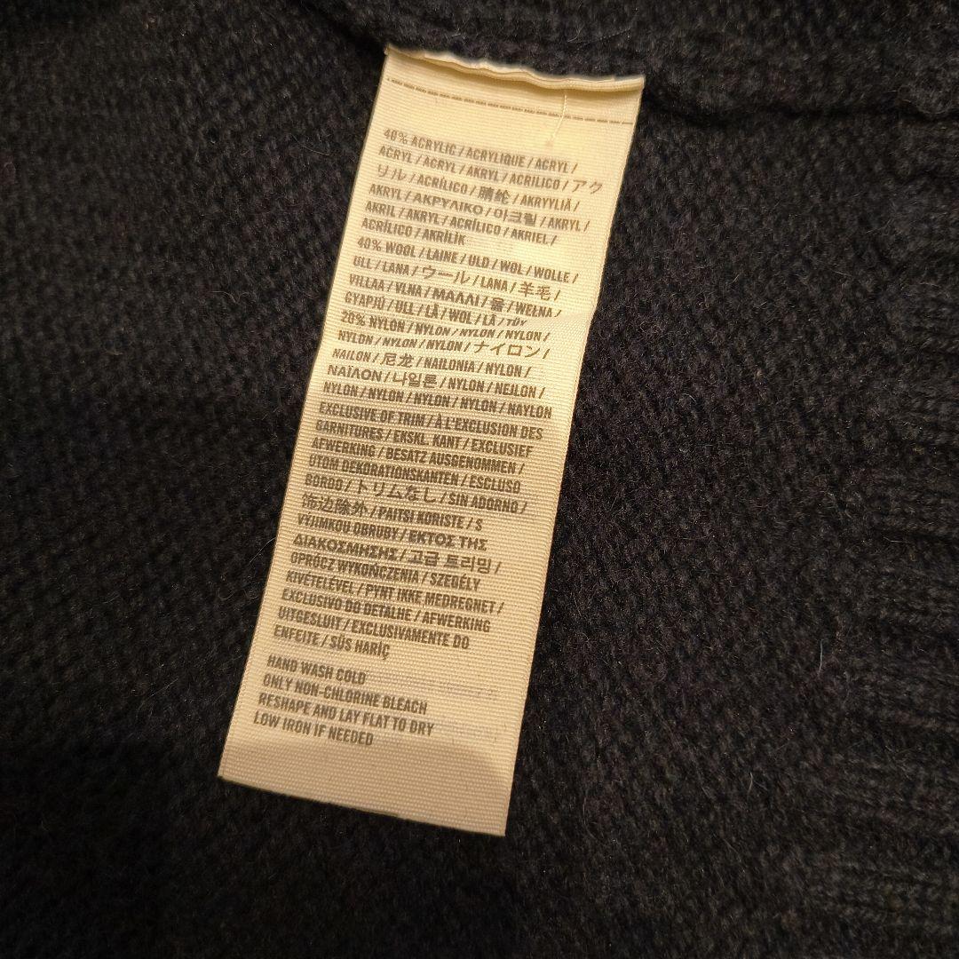 美品 Abercrombie & Fitch XL カーディガン 黒