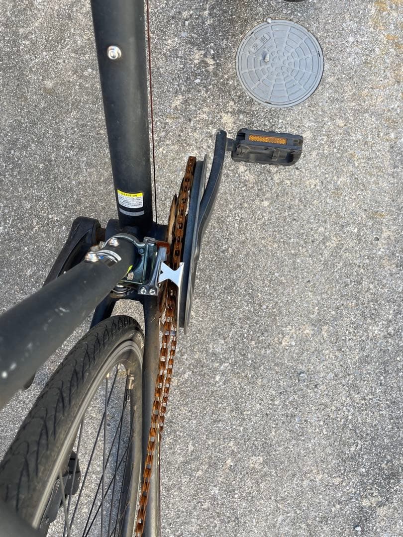 NESTO ロードバイク ブラック 700C 7段変速