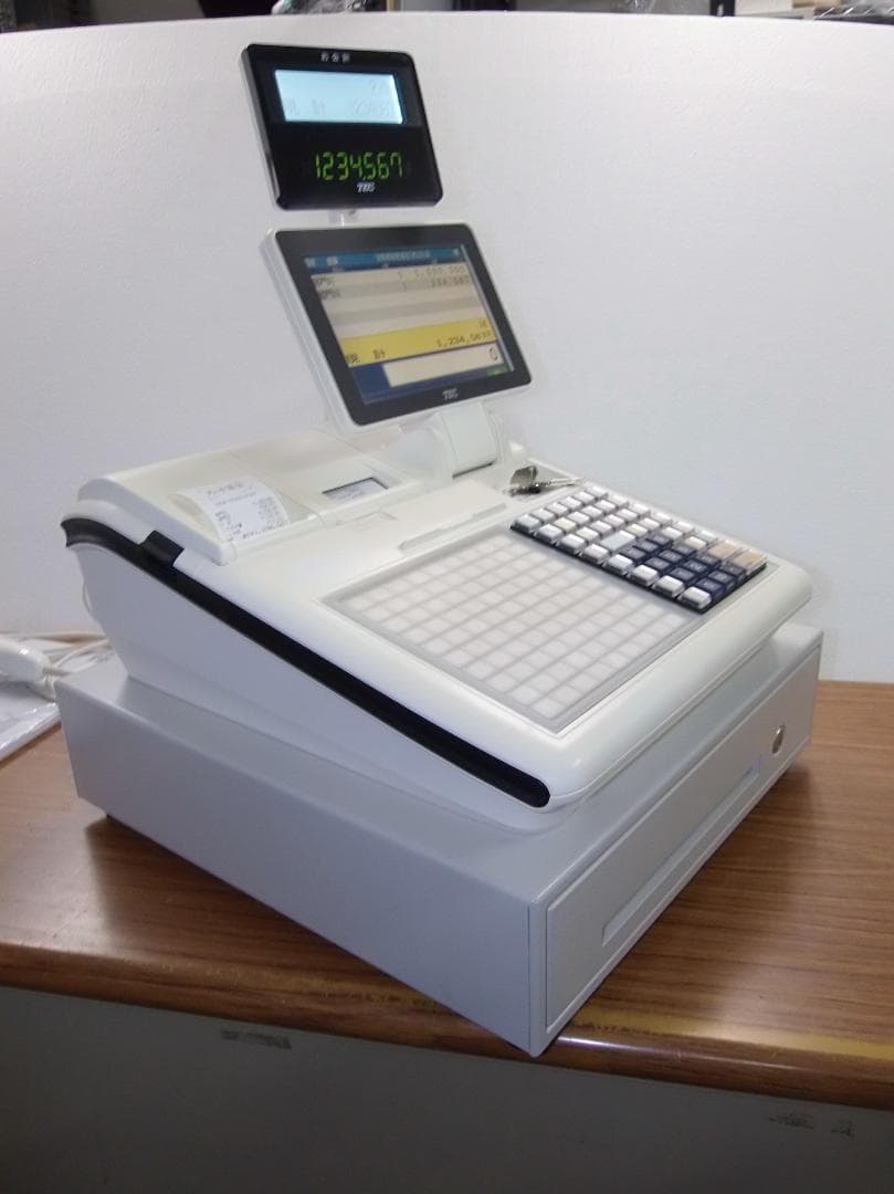 設定無料現行機種東芝テックかなめくり機能レジスター FS-3055　250626