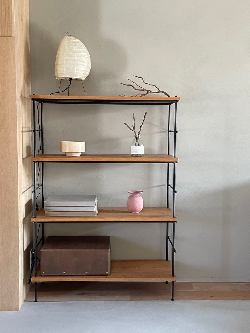 HARVA LEHTO 4段棚(オーク)