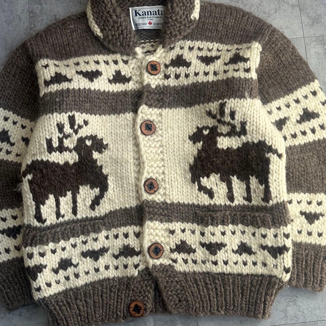 【希少】 KANATA Cowichan sweater