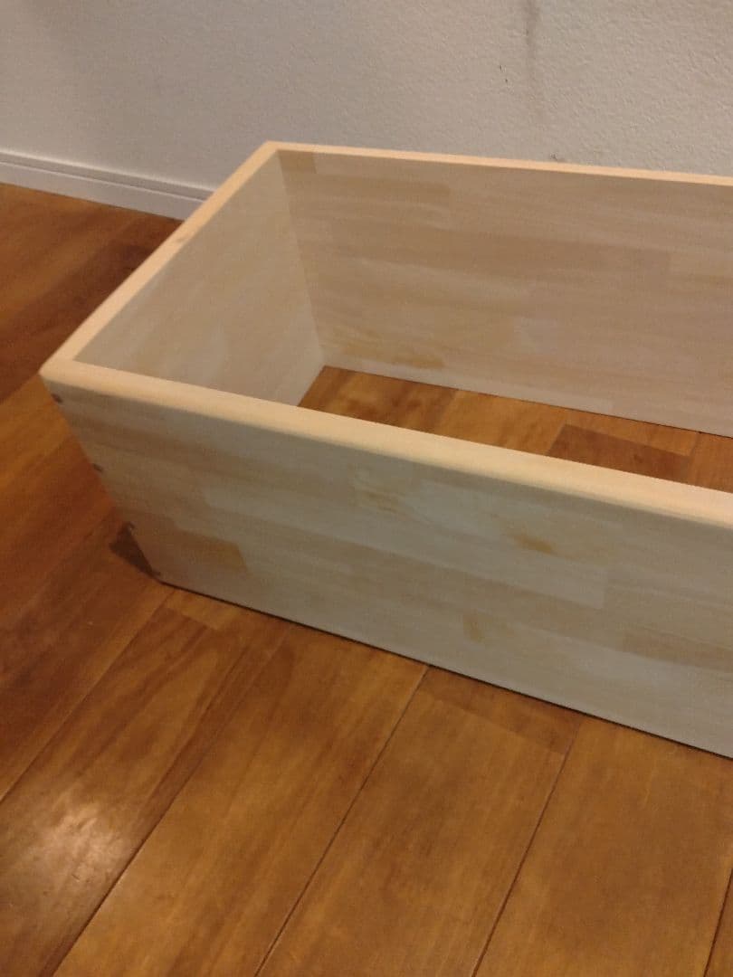 木製　ハンドメイド　オーダー　ロの字　シェルフ　棚　ラック　テレビ台