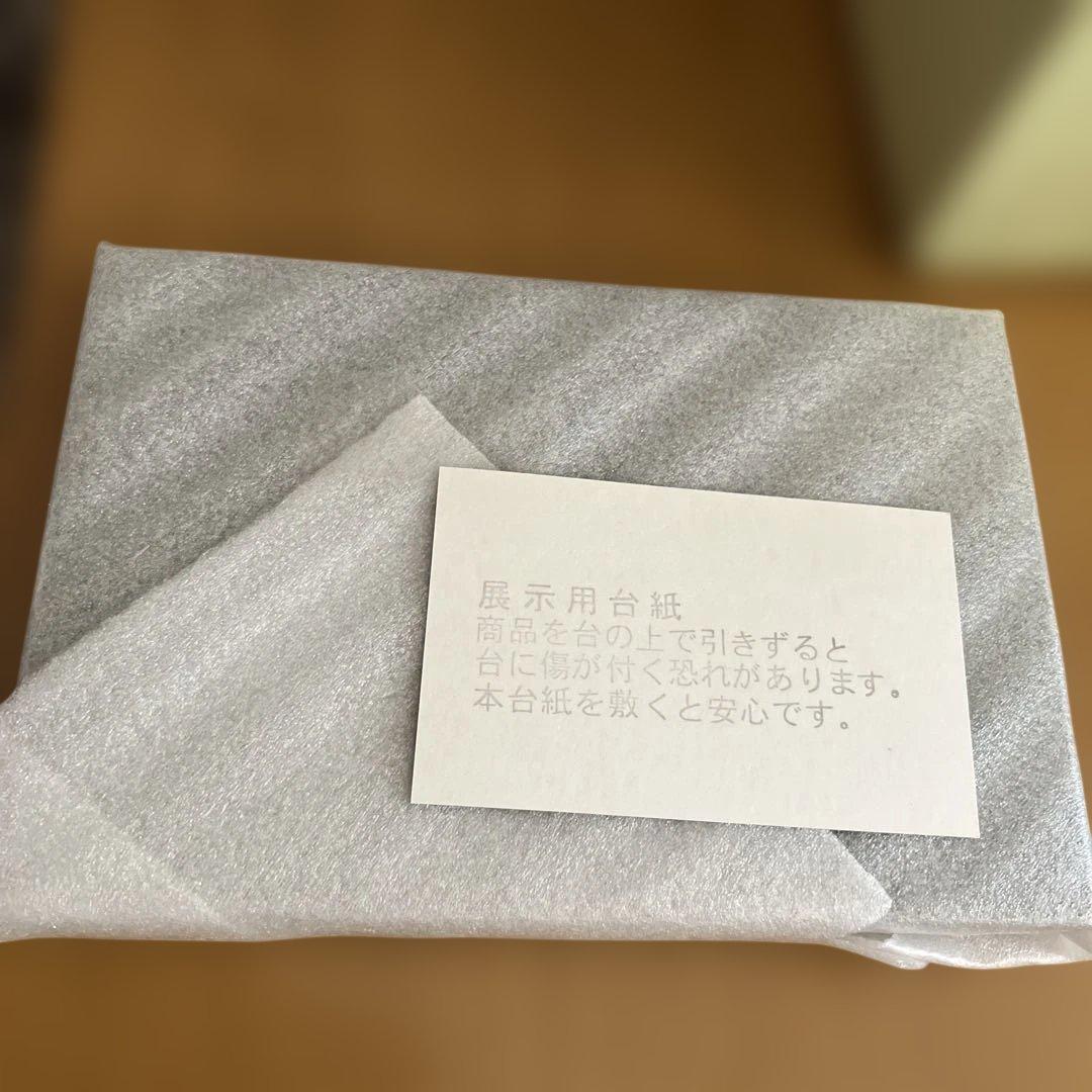 津軽びいどろ　梟　フクロウ　紫苑　パープル　鳥　ガラス置物　クリスタル　オブジェ