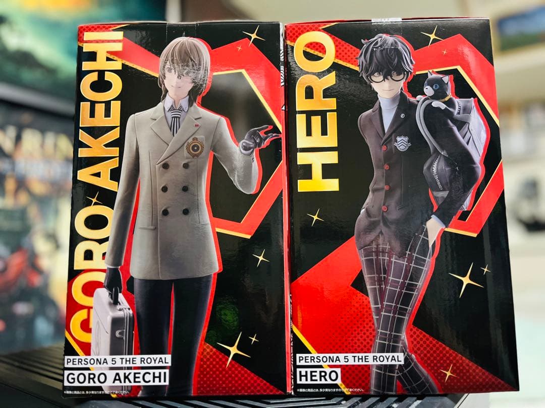 ペルソナ5ザ・ロイヤル 一番くじ A賞 B賞 フィギュア 主人公 明智吾郎
