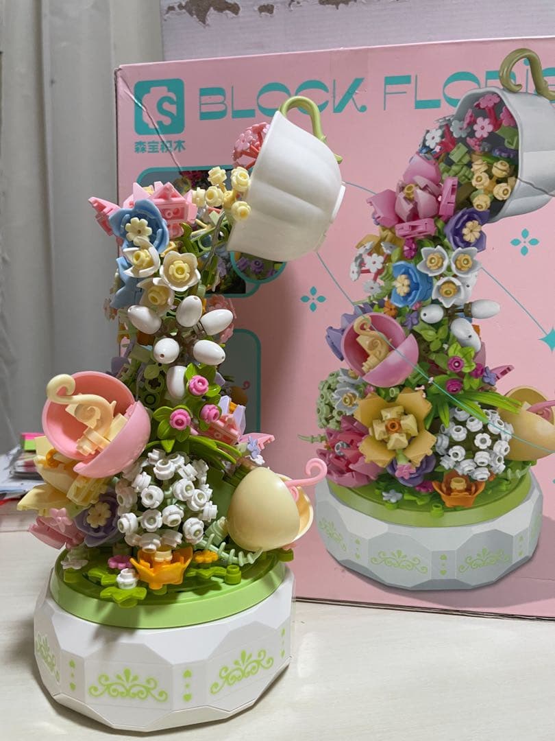 光るオルゴール組み立て済み