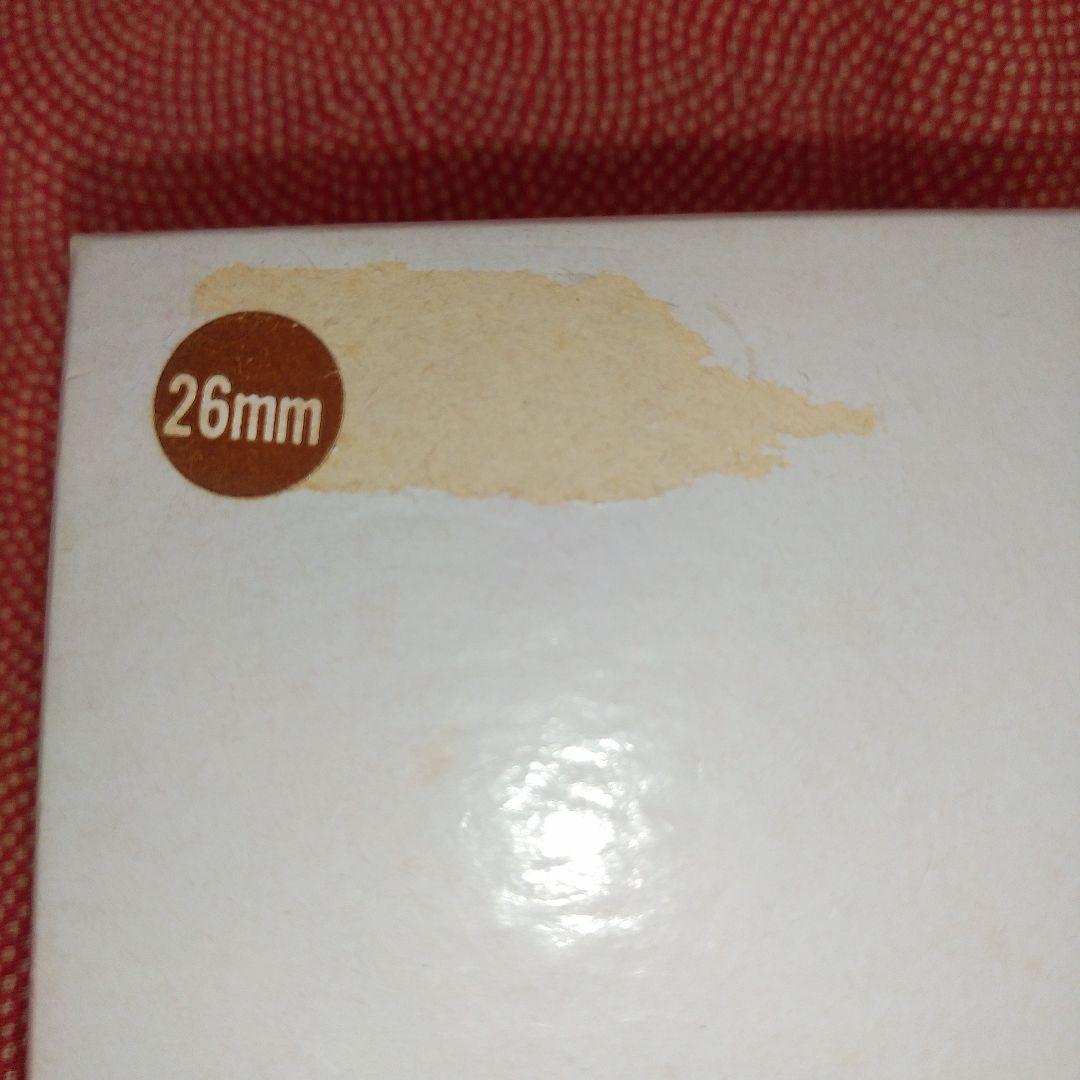 新品★26㎜　ブラウン　ビスクドール　グラスアイ