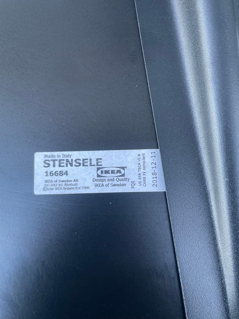 【送料込】IKEA STENSELE ステーンセレ 丸テーブル コーヒーテーブル