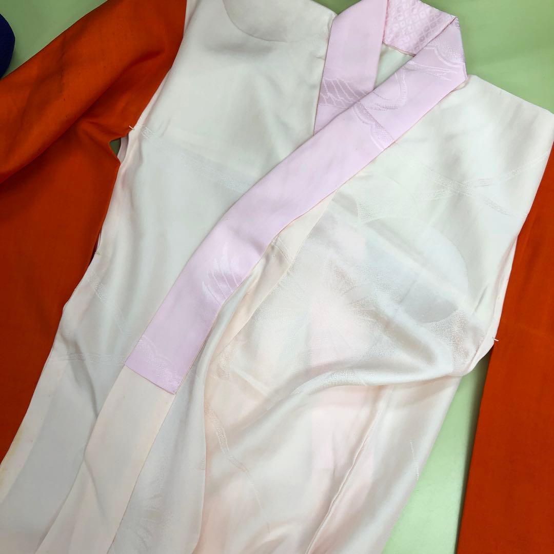 正絹　着物　七五三　3歳　女の子　一つ身　手毬　子供