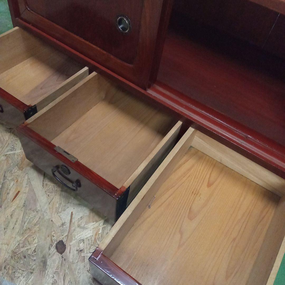 ローチェスト　アンティーク家具　古箪笥　古引出し