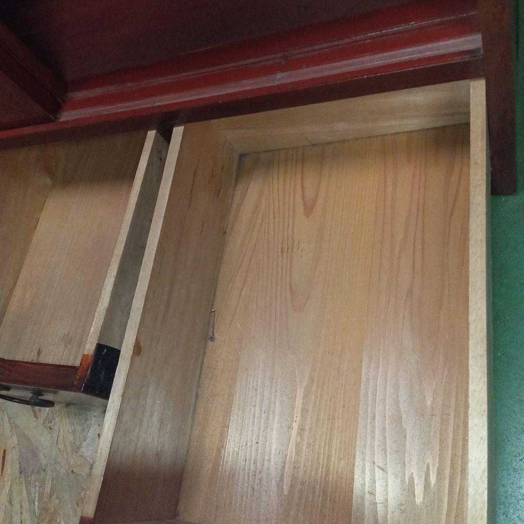 ローチェスト　アンティーク家具　古箪笥　古引出し