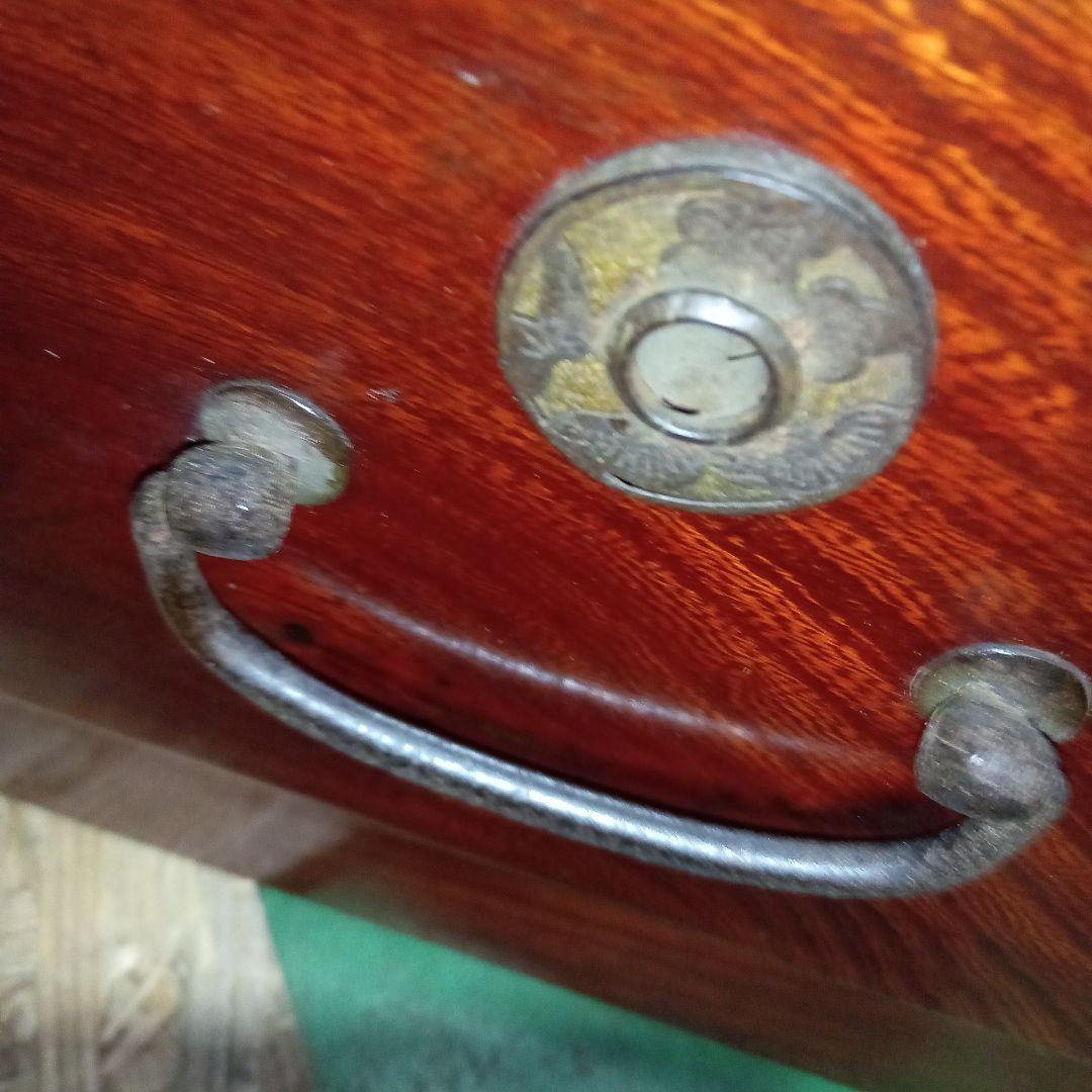 ローチェスト　アンティーク家具　古箪笥　古引出し