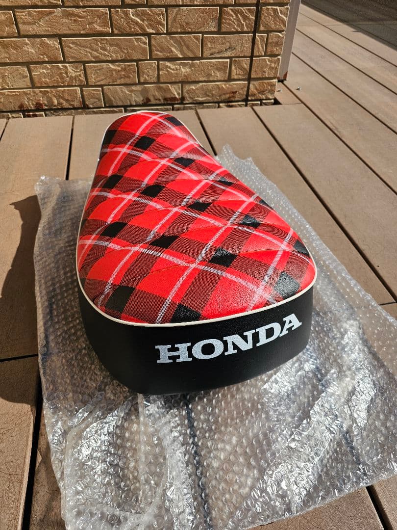 モンキー125 純正チェック柄シート！新品箱入り！