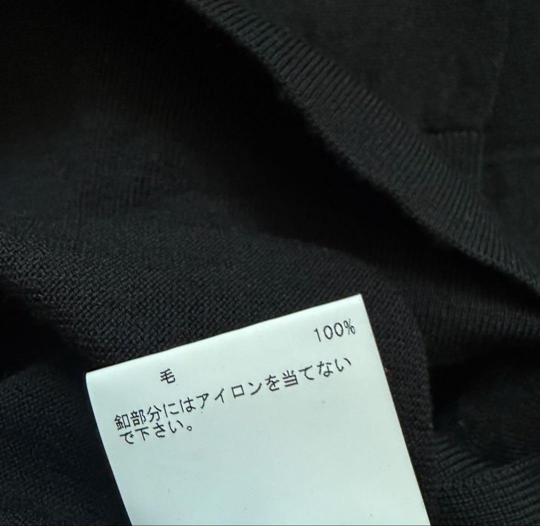 アナイ　エキストラメリノＶネック カーディガン　ロングカーディガン