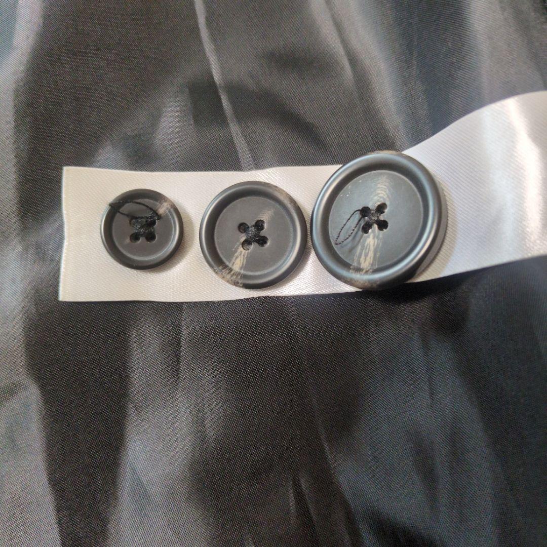 ZARA　ザラ　メンズ　オーバーサイズ　レザー調トレンチコート　黒　サイズM