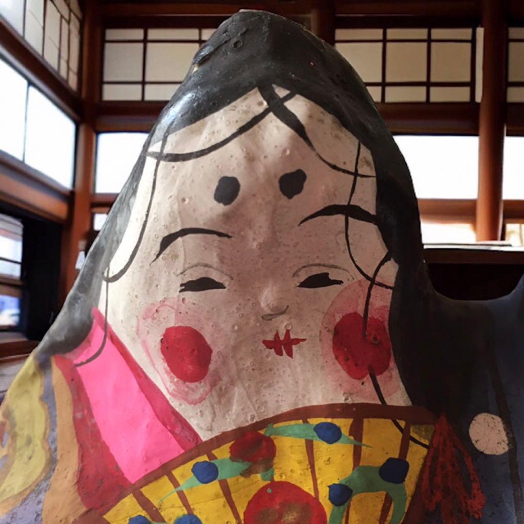 古玩 青森県 廃絶 郷土玩具 青森名玩 青森張子人形②　福原英治郎　お多福と福助