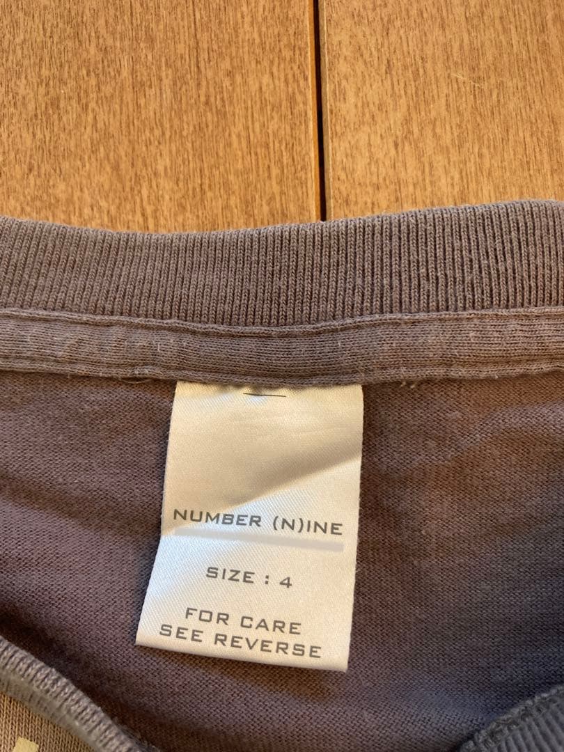 NUMBER (N)INE ノルディック模様 長袖カットソー 4 ジョージ期