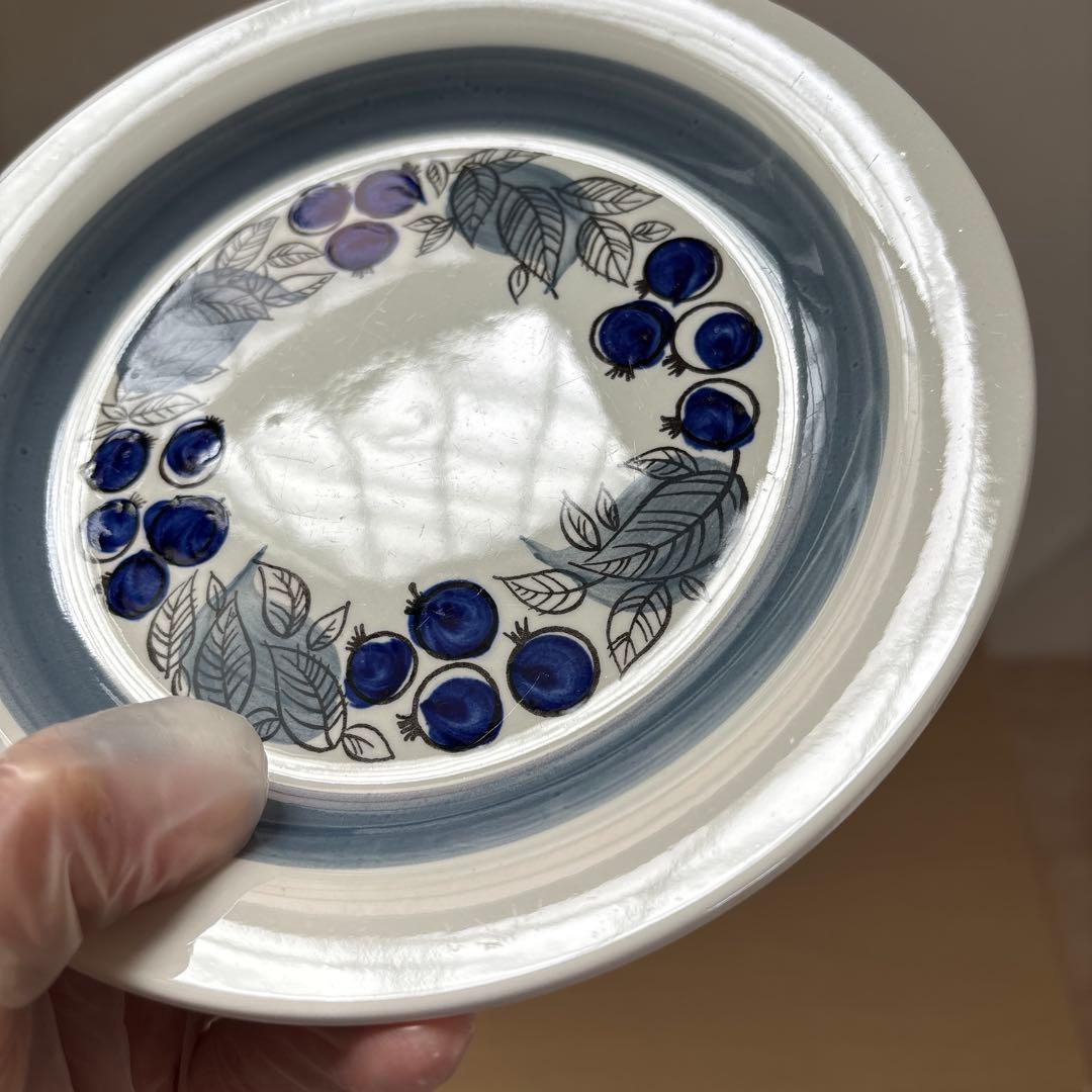 アラビア　ガーデニア　他　ロールストランド　ジッレ　プレート　3枚セット