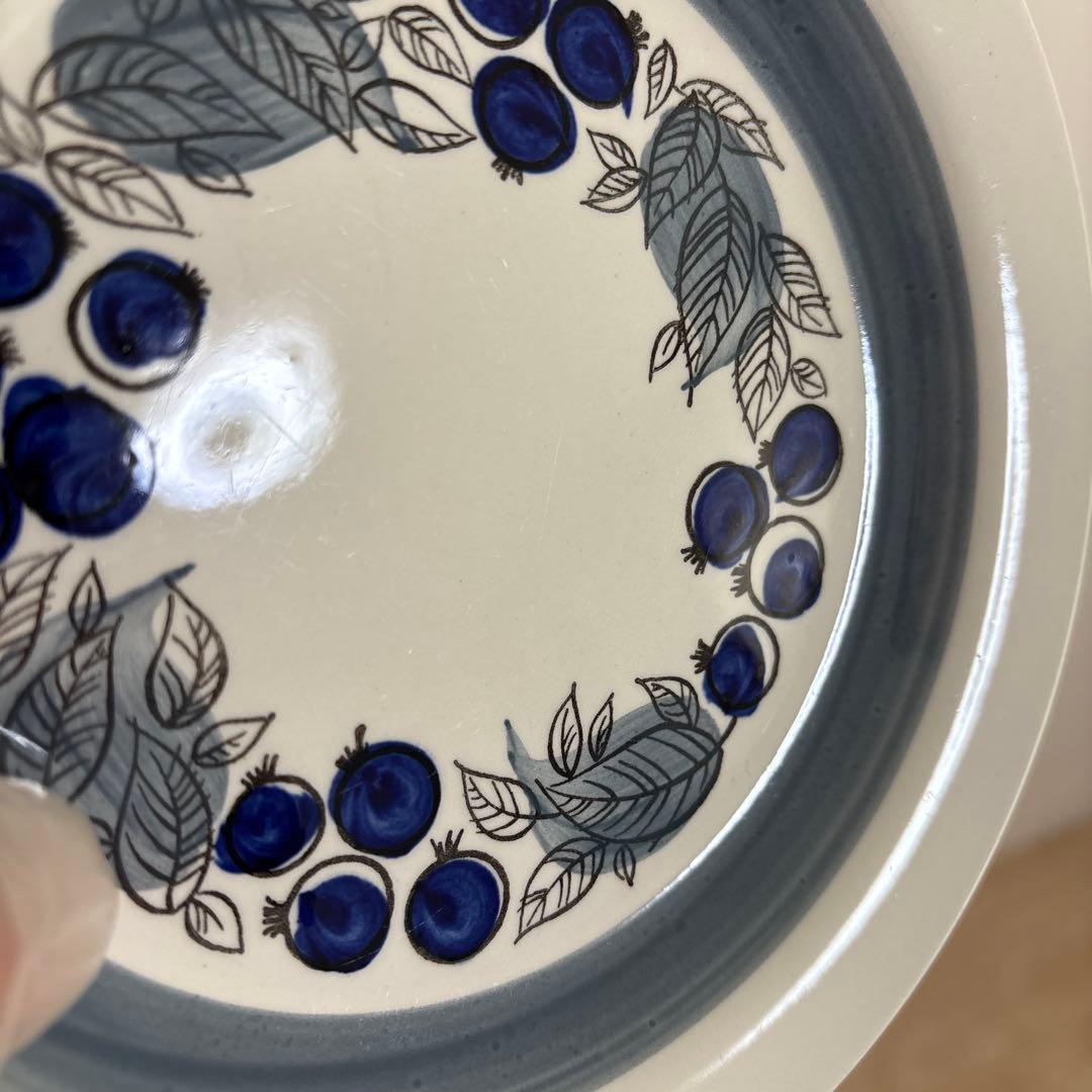 アラビア　ガーデニア　他　ロールストランド　ジッレ　プレート　3枚セット