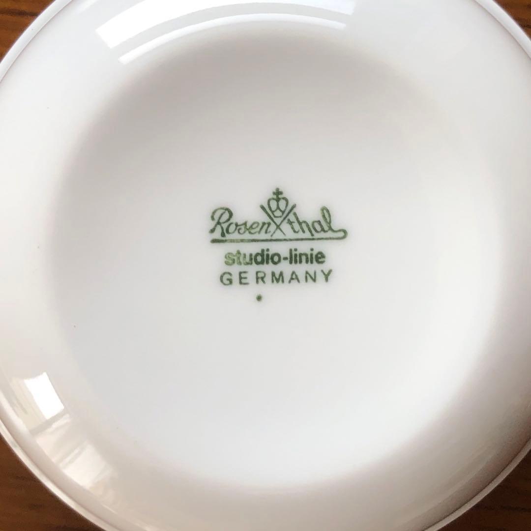 ローゼンタール白磁カップ&ソーサートリオ6客含21点セット　スタジオライン未使用