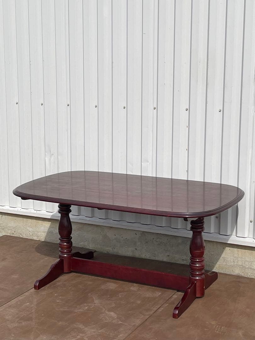 4人掛 カリモク オーバルテーブル