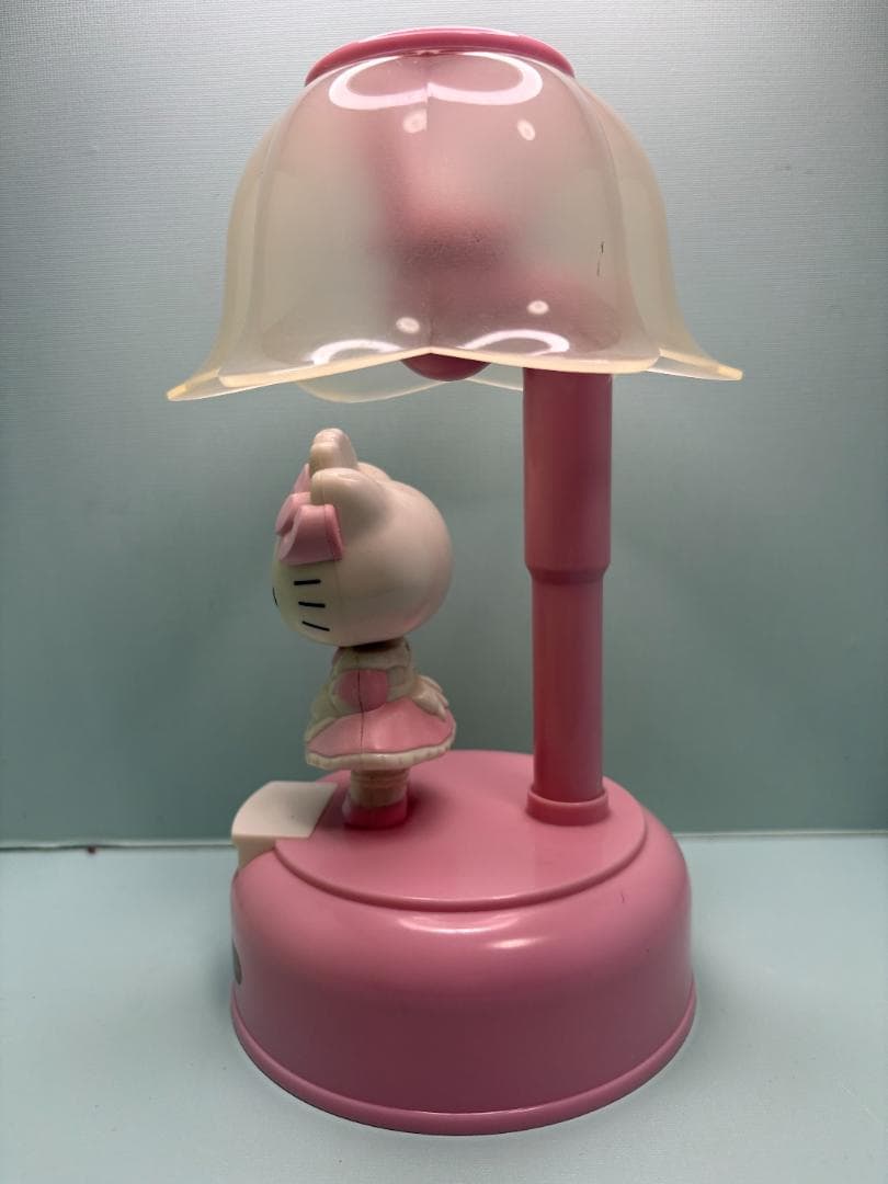 【激レア】ハローキティ　メイド　ピンク　 おじぎアクションライト