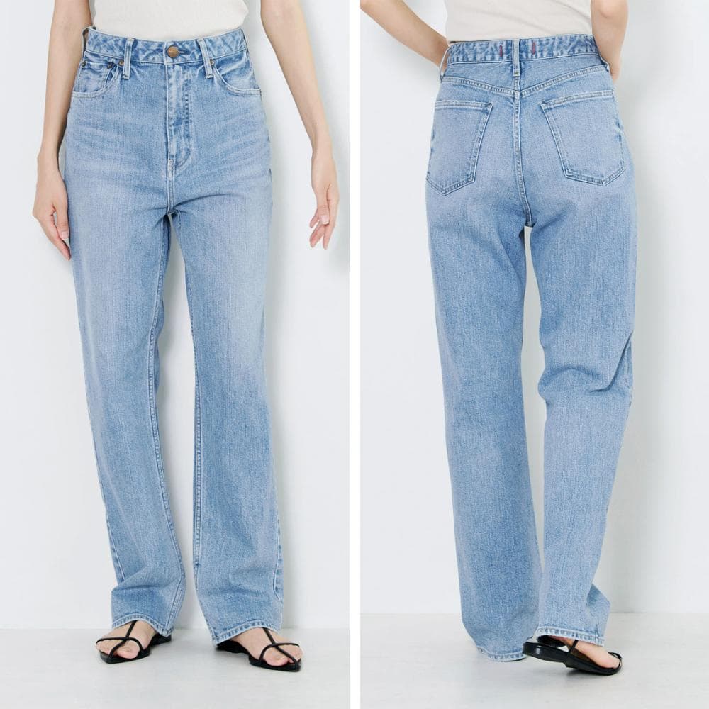 25SS新品★レッドカード　one day デニムパンツ　24　ルーズストレート