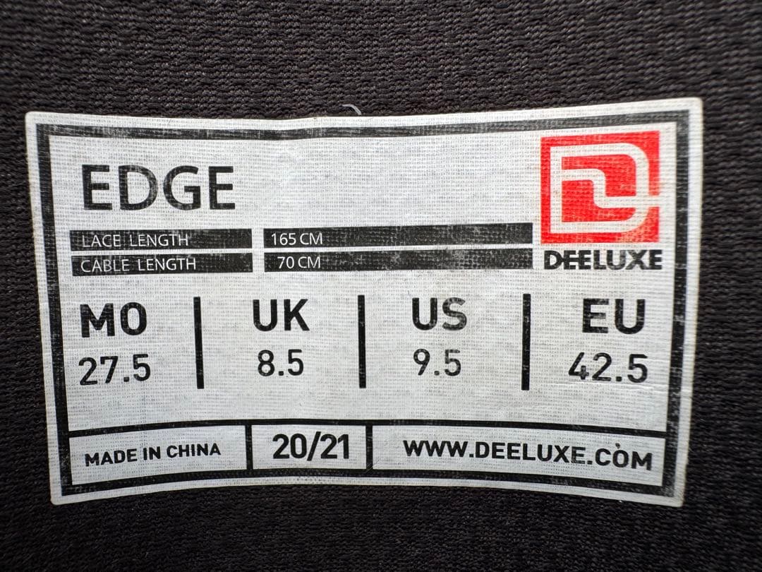 スノーボード DEELUXE EDGE 27.5