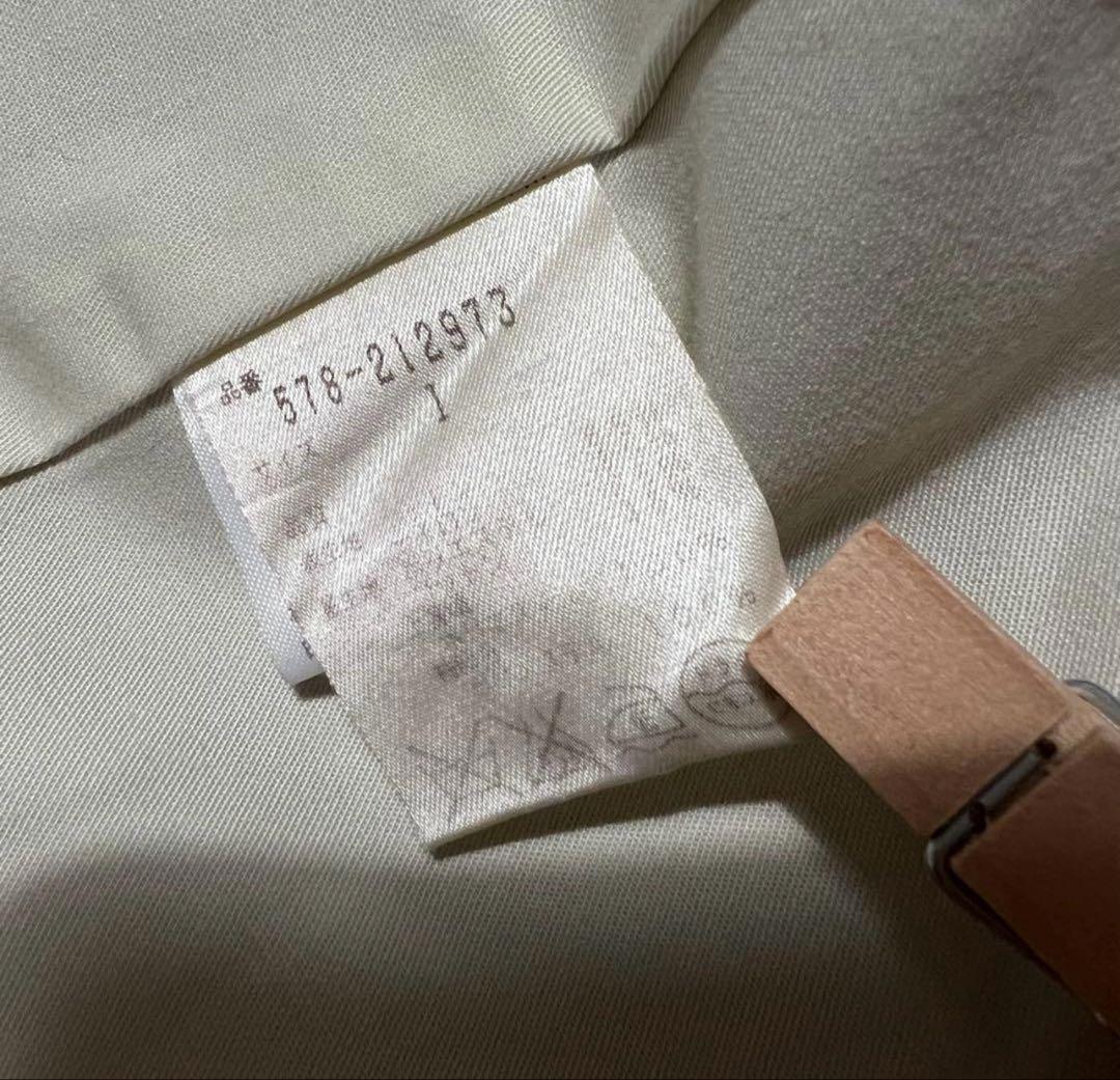 MHL. ダウンライナー付　ステンカラーコート　size1