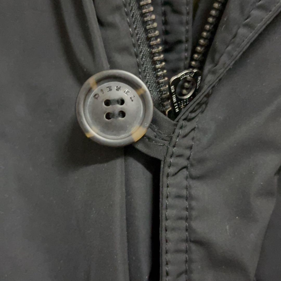 未使用級 DIESEL フライトジャケットN-2B ブラック Mサイズ