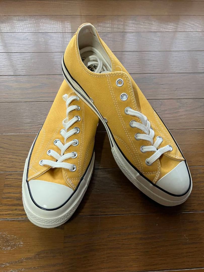 期限1/14(水) CONVERSE CT70 OXイエロー28.5cm