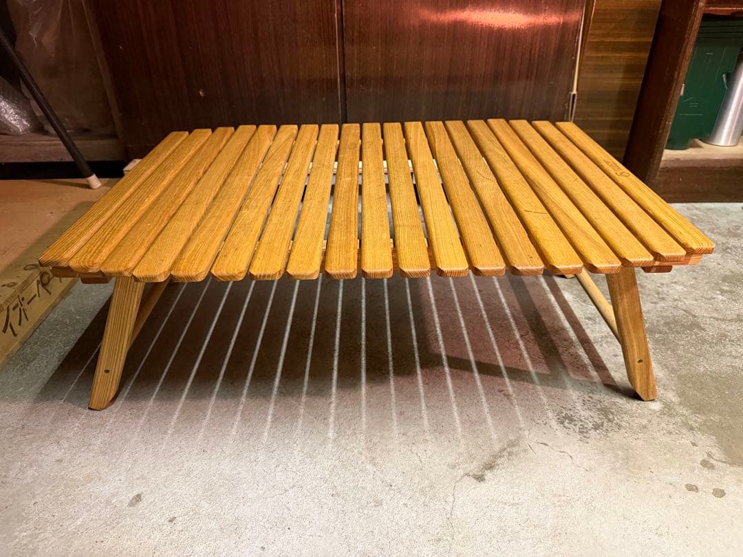 キャンプマニアプロダクツ ラウンドローテーブル Lサイズ