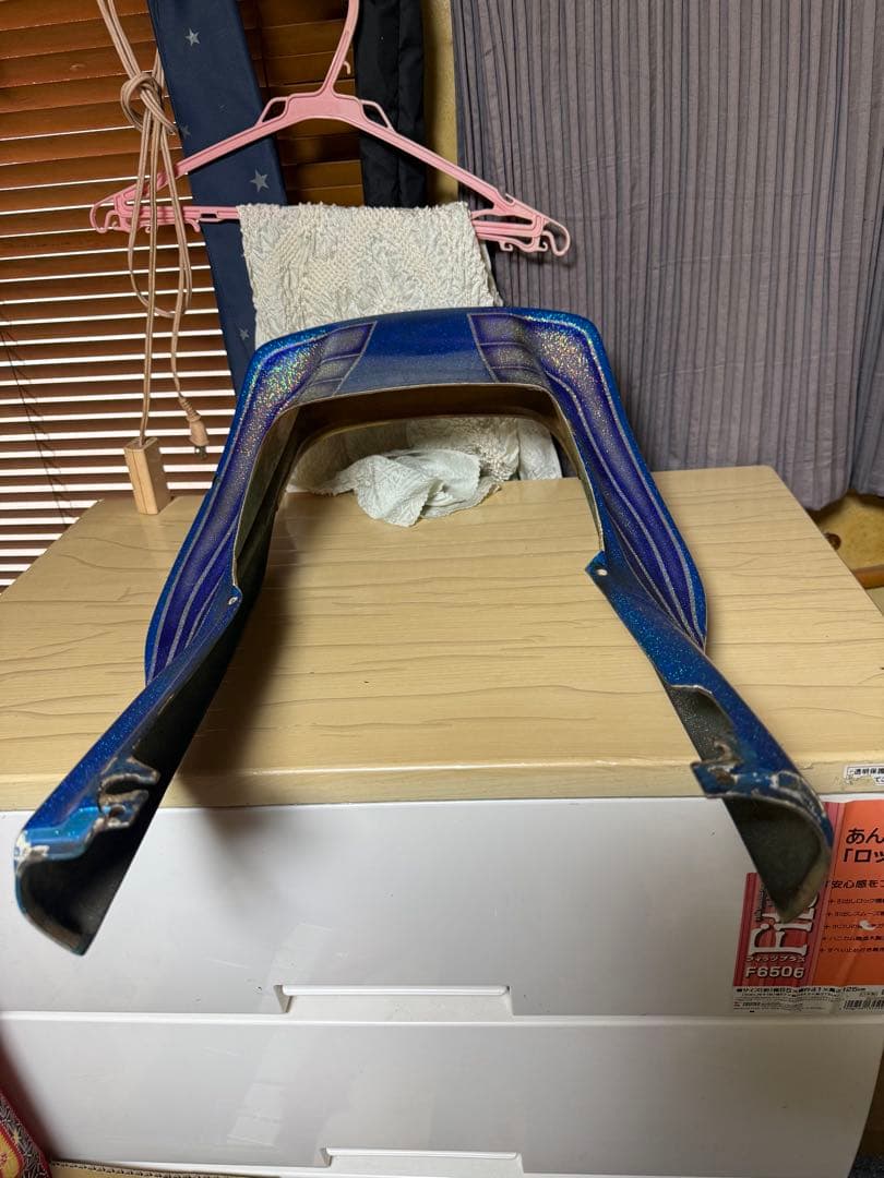 て*ぃ様 CBX本物アウトバーンテール青紫ラメ カウル