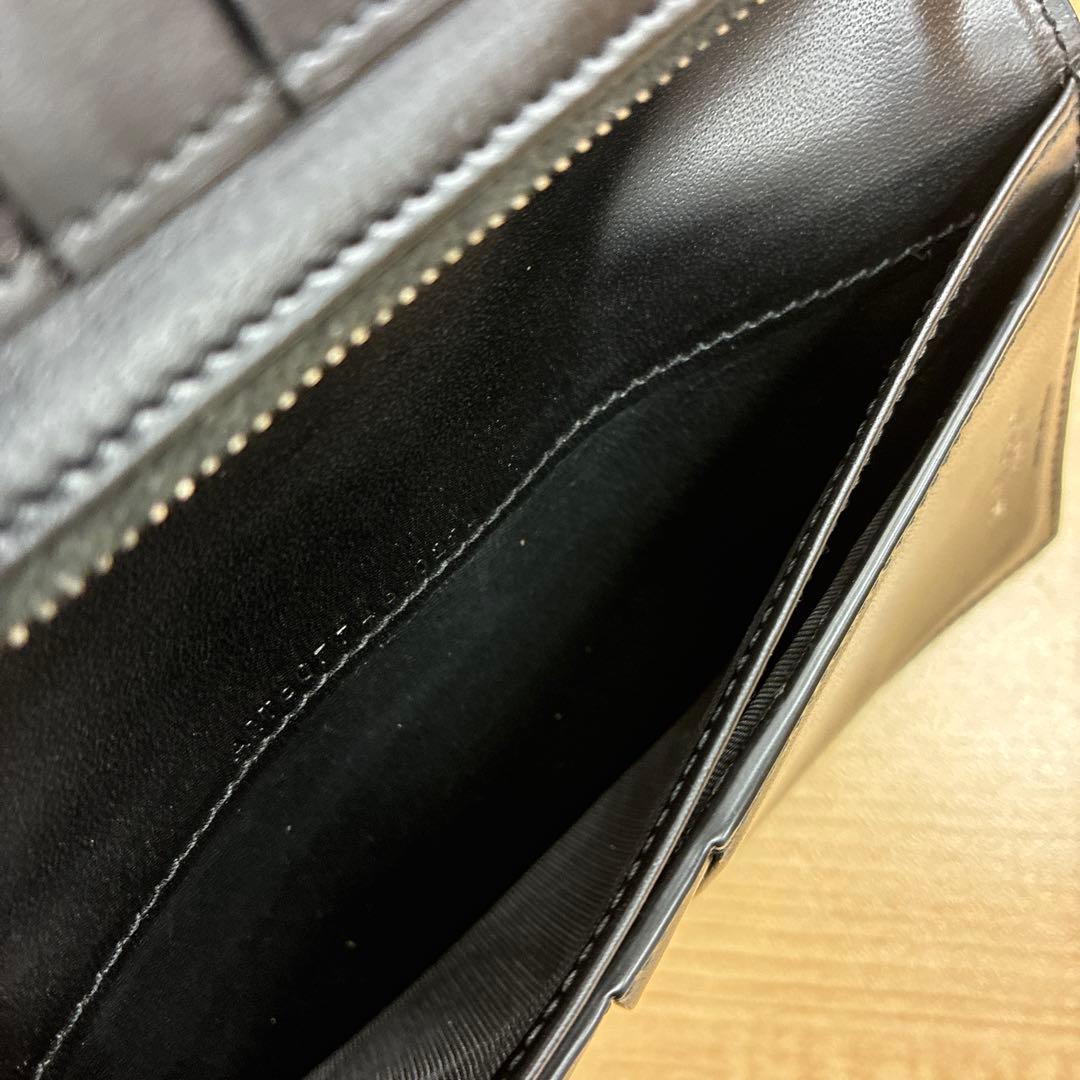 YSL サンローラン ブラック 長財布 コンチネンタルウォレット