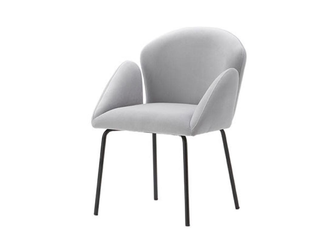 残り1脚モーダエンカーサのチューリップチェアTULIP chairアイスカラー②